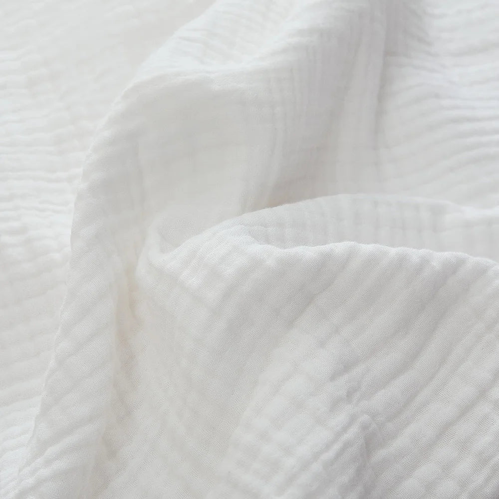 6-Layer Cotton Muslin Throw Blanket | Soft & Breathable All-Season Throw