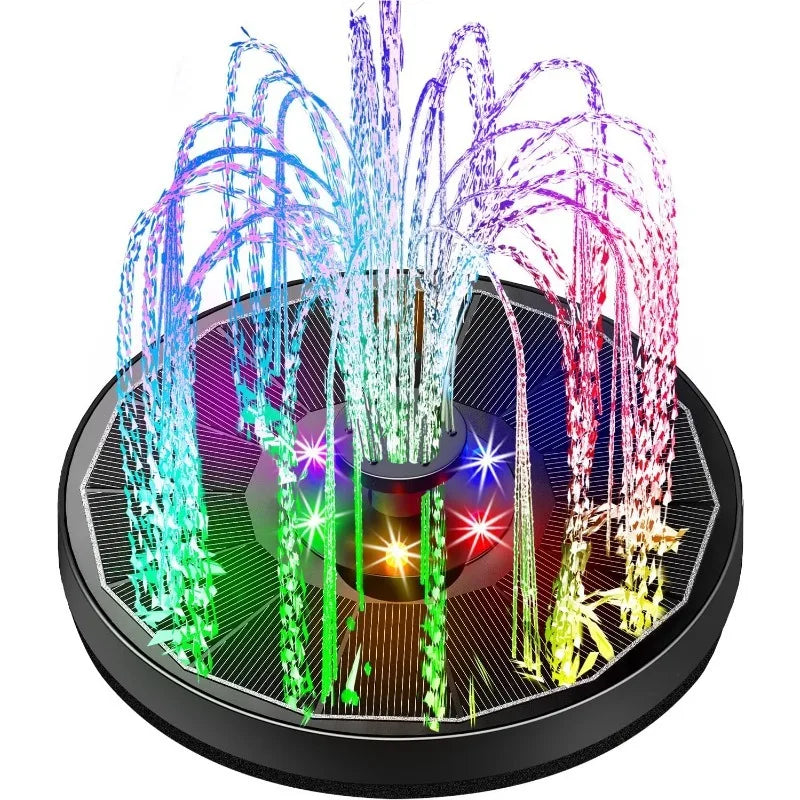 Solar Floating Water Fountain Pump | Bird Bath, Pond & Garden Decoration