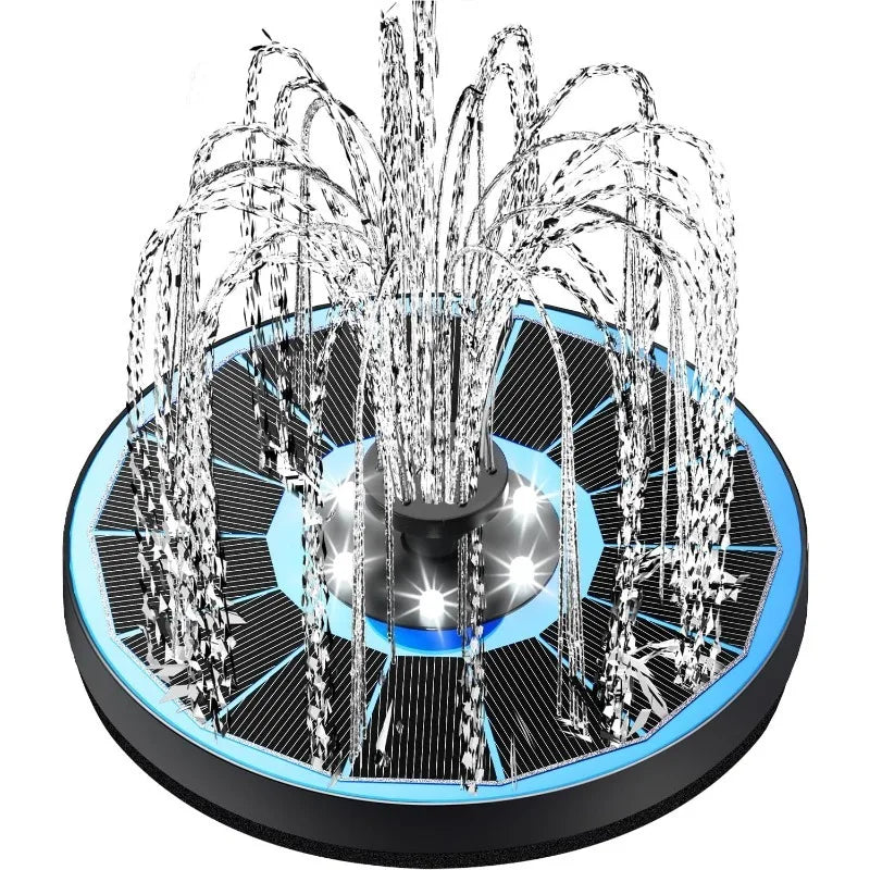 Solar Floating Water Fountain Pump | Bird Bath, Pond & Garden Decoration