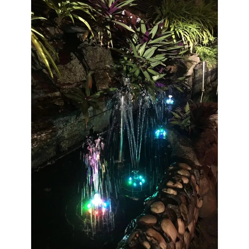 Solar Floating Water Fountain Pump | Bird Bath, Pond & Garden Decoration