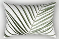 Tropical Plant Leaf Pillowcase | Boho Cushion Cover for Sofa, Living Room & Car (12x20 in)