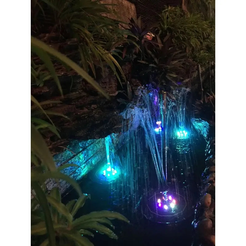 Solar Floating Water Fountain Pump | Bird Bath, Pond & Garden Decoration