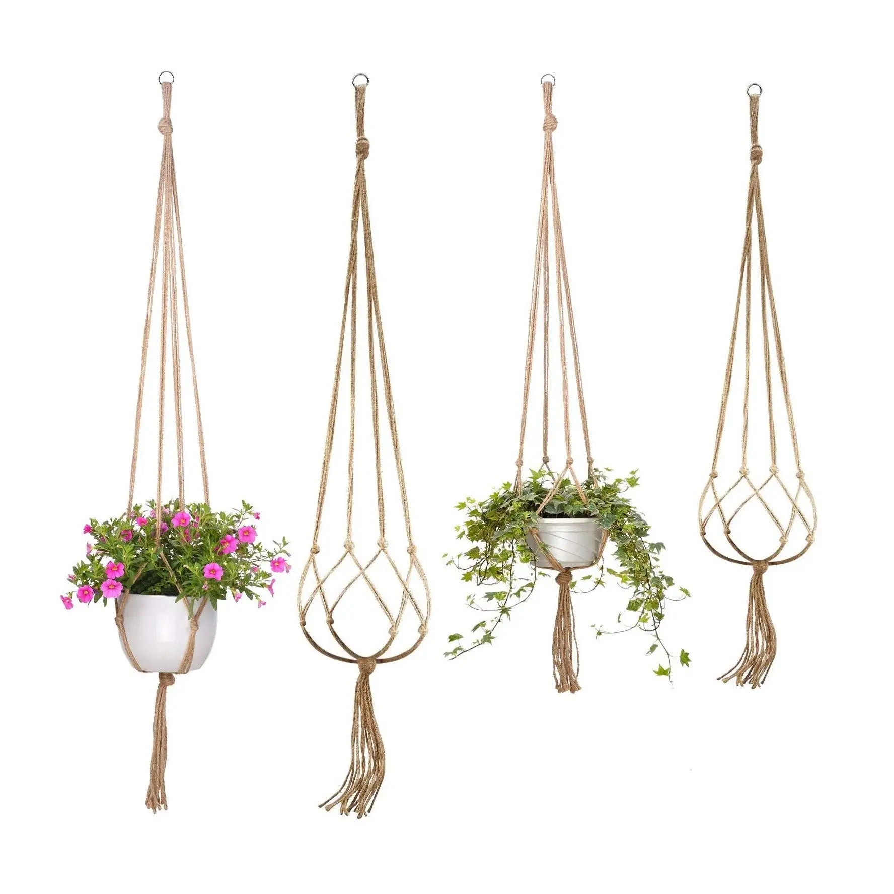 Willow Macramé Plant Hanger Set