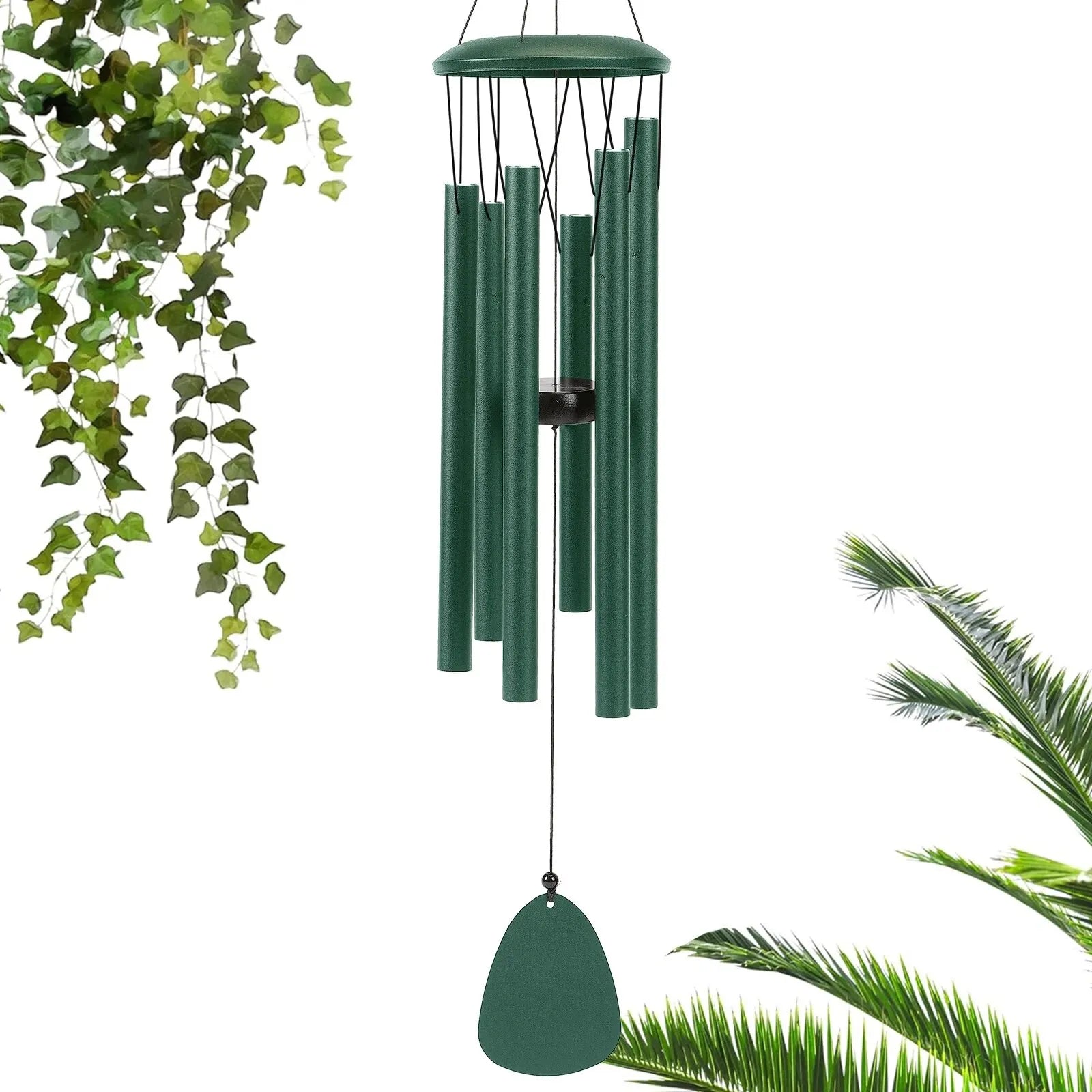 26-Inch Aluminum Wind Chimes | Outdoor Décor for Porch, Garden & Patio