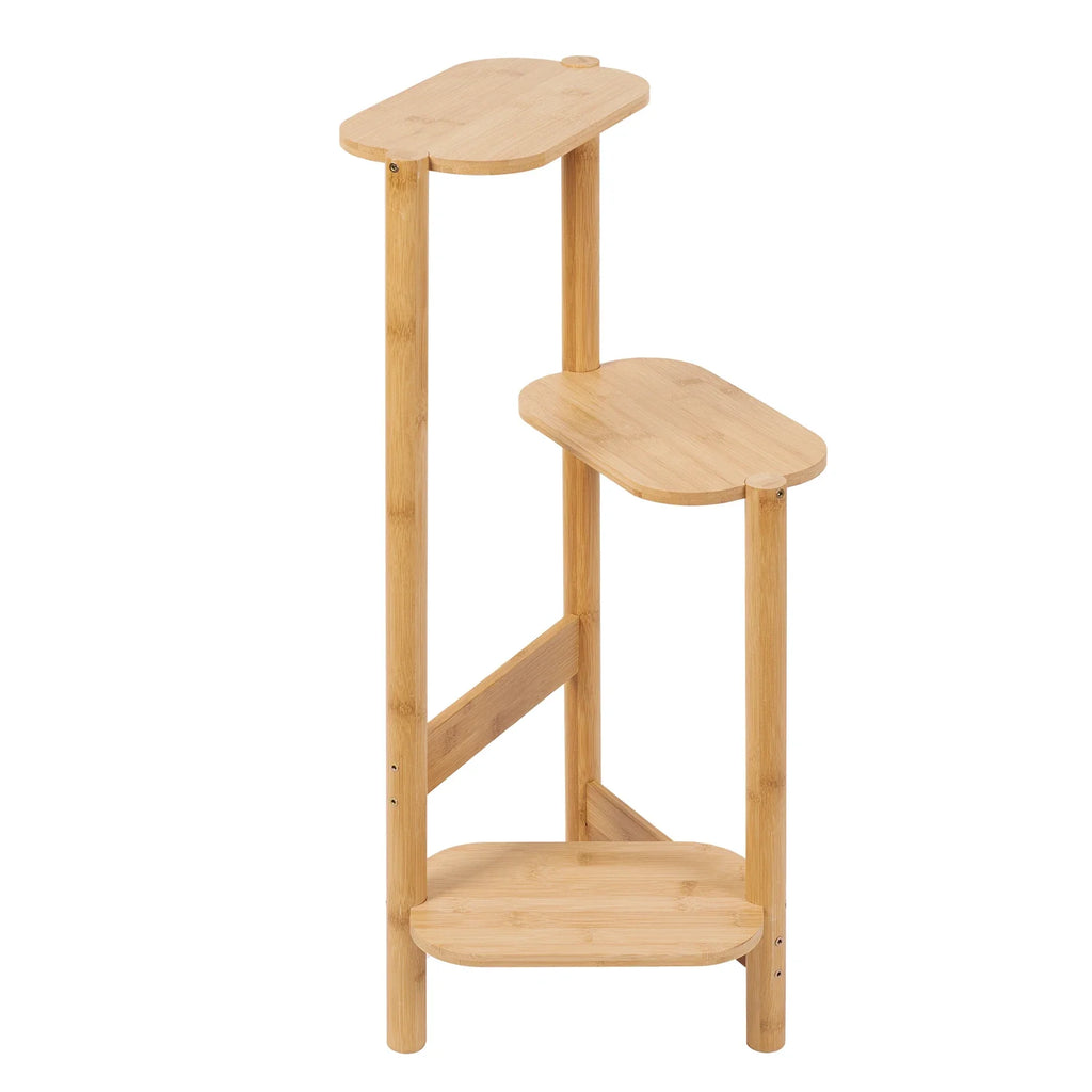 Harbor Bamboo Corner Plant Stand
